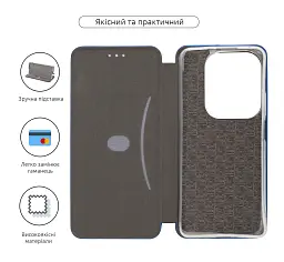 Чохол-книжка ArmorStandart G-Case для Infinix Hot 40i Black - мініатюра 3