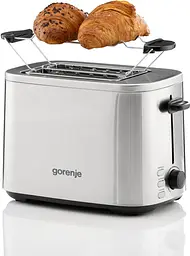 Тостер Gorenje 800 Вт підігрів розморожування пластик сріблястий - мініатюра 6