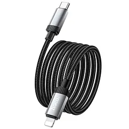 Дата кабель Hoco X117 Star Type-C to Lightning 27W (1m) Black - мініатюра 4
