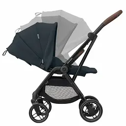 Прогулянкова коляска Maxi-Cosi Leona 2 Essential Graphite, темно-сіра (1204750111) - мініатюра 5