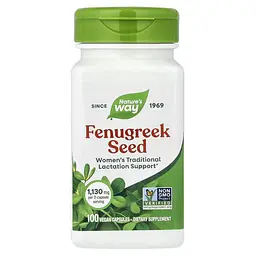 Другие экстракты Fenugreek Seed 100 Vegan Capsules Nature's Way vit0005835