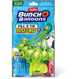 Ігровий набір Bunch O Balloons Водні кульки 100 шт. в асортименті - мініатюра 3