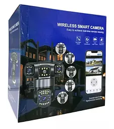 Вулична поворотна камера 4G Smart Camera SO-14 • Камера відеоспостереження з SIM-карткою для дому, дачі та бізнесу - мініатюра 4