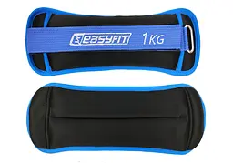 Обтяжувачі для ніг та рук з металом EasyFit MYAKI по 1 кг (пара) (EF-AWTN-100) - мініатюра 6