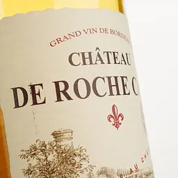 Вино Chateau de Roche Cave 2022 AOP Saint Croix du Mont біле напівсолодке 0.75 л  - мініатюра 3