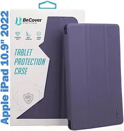 Чохол до планшета BeCover TPU Edge mount Apple Pencil Apple iPad 10.9" 2022/24/11" 2025 Purple (708487)