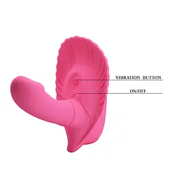 Вібратор Pretty Love Fancy Clamshell Pink - мініатюра 9