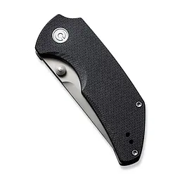 Ніж складаний кишеньковий Civivi Thug 2, (6.8 см) Nitro-V/G10 чорний - мініатюра 6