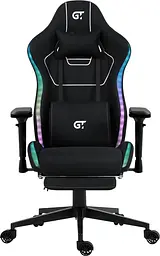 Геймерское кресло GT Racer (X-2306 Fabric Black L) - мініатюра 3