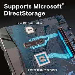 Накопитель SSD Crucial T705 2 TB (CT2000T705SSD5) + Heatsink - мініатюра 5