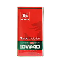 Автомобільна моторна олива WOLVER Turbo Evolution 10W-40 4л