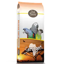 Корм для середніх та великих папуг Deli Nature 20 Parrots Serengeti Делі Натюр повнораціонний 15 кг