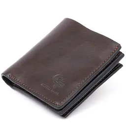 Чоловічий шкіряний гаманець GRANDE PELLE 9,5х10х2 см acs0016031