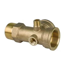 П'ятерник Karro Super 100 мм 1”Мx1”Fx1”Fx¼”Mx¼”F 30412 - мініатюра 2