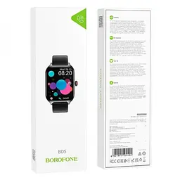 Смарт-годинник Borofone BD5 smart sports watch(call version) чорний - мініатюра 3
