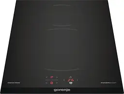 Варильна поверхня індукційна Gorenje 30 см Доміно PowerBoost TouchControl поєднання конфорок чорний - мініатюра 6