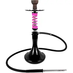 Кальян Trumpet Hookah Rider S Pink (колба Craft Black) - мініатюра 2