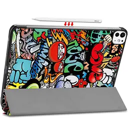 Чохол-книжка BeCover Smart Case для Apple iPad Pro 11" M4 2024 Graffiti (711637) - мініатюра 6