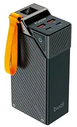 Універсальний повербанк Budi Power Bank 30000 mah 65w Чорний (2104619227) - мініатюра 2