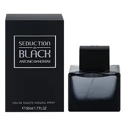 Туалетна вода Antonio Banderas Seduction In Black, 50 мл (6511133202/65111332) - мініатюра 2