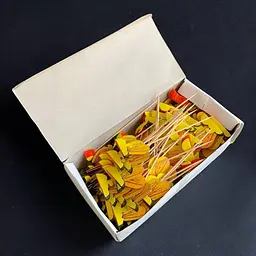 Шпажки для канапе, Бджілка, 15 см, 100 шт., власне виробництво, дерево, для канапе, закусок, фруктів, десертів - мініатюра 4