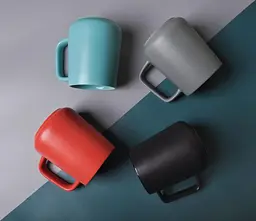 Чашка-заварник U Brewing Mug Ceramic, 500 мл - Сірий - мініатюра 11
