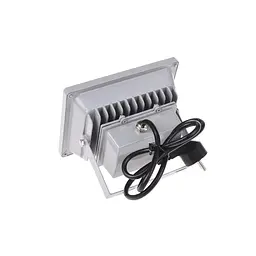 Прожектор Brille вуличний LED вологозахищений IP65 HL-06/20W CW COB сірий - мініатюра 2