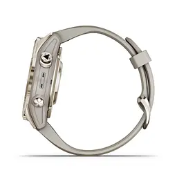 Смарт-годинник Garmin Epix Pro Gen 2 Sapphire 42 mm Soft Gold w. Light S. Band (010-02802-10/11) - мініатюра 6