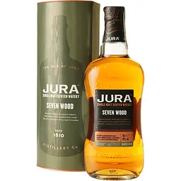 Віскі Jura Seven Wood Single Malt Scotch Whisky, 42%, 0,7 л (42746) - мініатюра 2