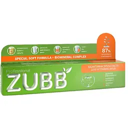 Зубна паста ZUBB для чутливих зубів 90 г - мініатюра 2