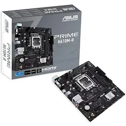 Материнська плата Asus Prime H610M-R-SI Socket 1700 - мініатюра 2