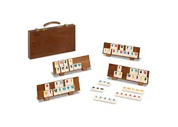 Настільна гра CAYRO Подарунковий Руммі в дерев'яному кейсі (Rummi Clasic wood, Rummikub) (1610) - мініатюра 2