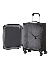 Валіза 55 См American Tourister CLOUDRIDER JET BLACK 55x40x23(25) MJ4*09004 - мініатюра 2