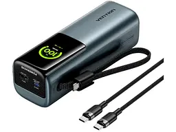 Зовнішній акумулятор (Power Bank) Vention 20000mAh 165W Gray (FKFH0)