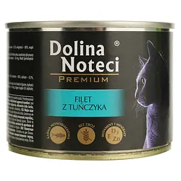 Вологий корм для котів Dolina Noteci Premium з філе тунця 185 г - мініатюра 2