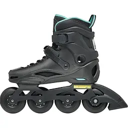 Ролики Rollerblade RB 80 W 36.5 Black/Light blue (1012-07400600-774-230) - мініатюра 3