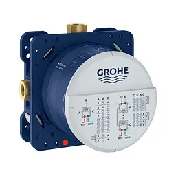 Душова система прихованого монтажу Grohe Grohtherm Cube 34804000, Хром - мініатюра 8