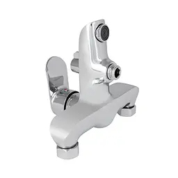 Змішувач для ванни Lidz Wieza 006 (з душовим гарнітуром) (k35) LDWIE006CRM45410 Chrome - мініатюра 3