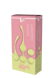 Вагінальні кульки Dream Toys The Candy Shop Lemon Squeeze - мініатюра 2