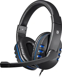 Ігрова гарнітура Defender Warhead G-160 чорно-синя - мініатюра 2