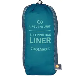 Вкладиш Lifeventure Coolmax Liner Rectangular Блакитний - мініатюра 3