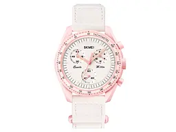Жіночий наручний годинник 1982PK Pink Skmei acs0030438 - мініатюра 2