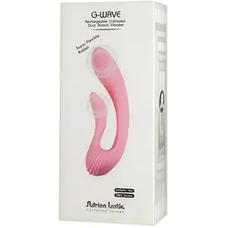 Вібратор Adrien Lastic G-wave вагінально-кліторальний 2 мотори універсальний - мініатюра 6