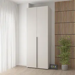 Шафа для одягу з полицями Idea Д-127 Кашемір