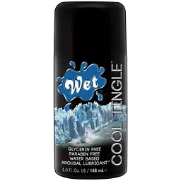 Звужувальний лубрикант з ефектом охолоджуючого поколювання Wet Cool Tingle 148 мл