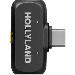 Мікрофонна радіосистема Hollyland LARK A1 Combo 2TX + RX/Lightning + RX/USB-C Space Gray [164071] - мініатюра 4