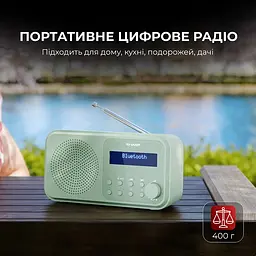 Радіоприймач Sharp DR-P420 Green - мініатюра 6
