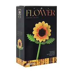 Конструктор дитячий Flower Bambi M5026-16 елементи для створення стебла та пелюсток