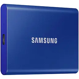 Внешний накопитель SSD Samsung T7 2TB Indigo Blue (MU-PC2T0H/WW) - мініатюра 2