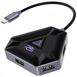 Type-C-Хаб Proove Gaming Spectre (2*USB3.0 + Type-C + PD100W + HDMI) - мініатюра 6
